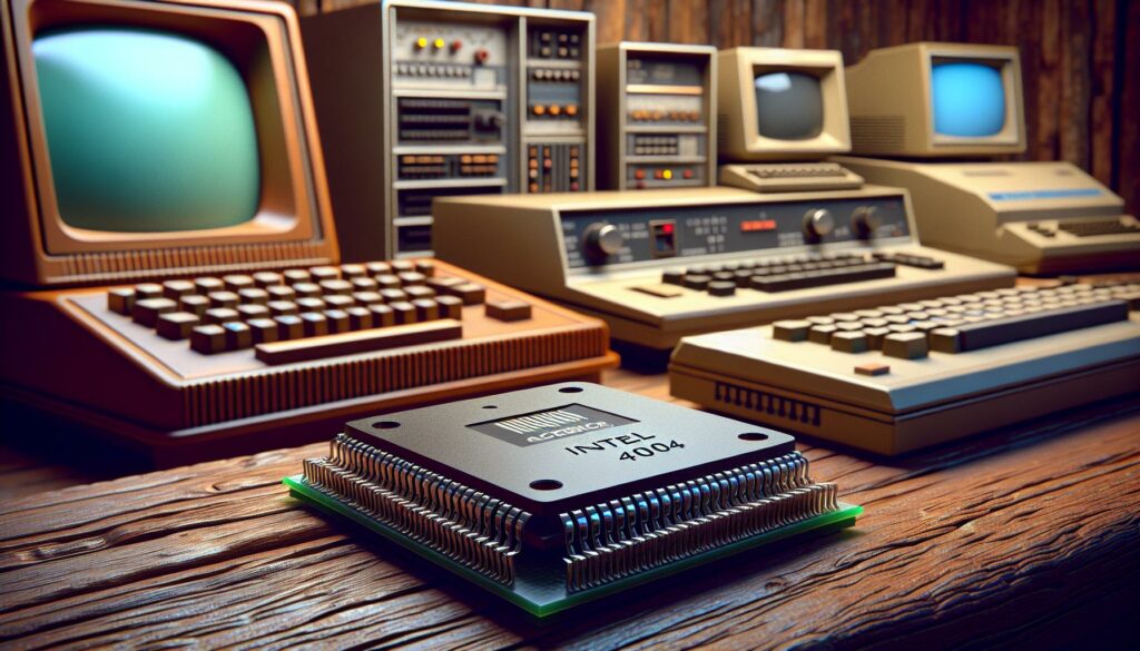 the first generation of computers used microprocessors.